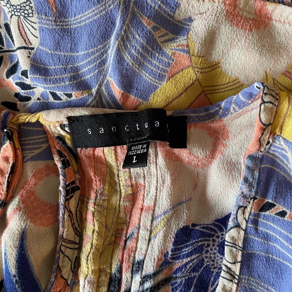 Sanctuary Rayon Tank Floral - Picture 4 of 4